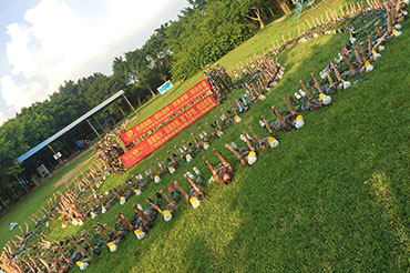 沒(méi)有完美的個(gè)人只有完美的團(tuán)隊(duì)！卓多姿2018拓展訓(xùn)練完美結(jié)束！